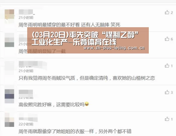 (03月20日)率先突破“煤制乙醇”工业化生产-乐竟体育在线(图2) 乐竟体育